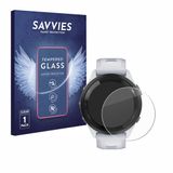 Savvies Glas Screenprotector voor Garmin Forerunner 265 (46 mm) - Gehard Beschermglas 9H