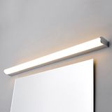 Lindby Wandlamp Philippa LED 88cm Chroom/Wit