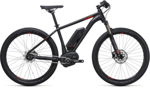 CUBE SUV HYBRID 27.5 PRO 500 BLACK/FLASHRED / BLACK/FLASHRED / Heren / 16 / 