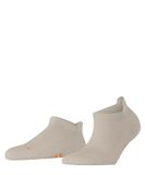 FALKE Dames Korte sokken Cool Kick Sneaker W Sn functioneel materiaal kort eenkleurig 1 paar, Beige Towel 4775, 35-36