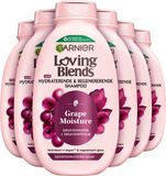 Garnier Loving Blends Grape Moisture Shampoo 300ml - 6 stuks