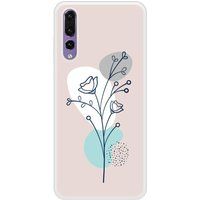 P20 Pro Summer strand bedrukt siliconen hoesje