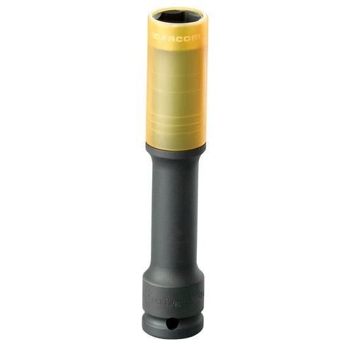 Versterkte Krachtdop 1/2" | lang | 19mm