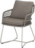 AVH-Collectie Taranto dining tuinstoel natural sand rope latte