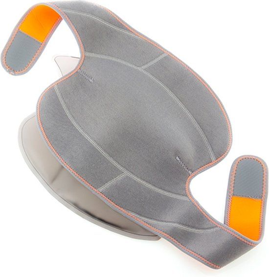 Panda - Kniebrace met gel en warmte en koude effect - Grijs
