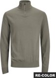 Jack & Jones Emil Knit Half Zip Trui Heren - Maat S