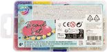 Creative Craft Group Kralen in opbergbox - 9 kleuren + draad