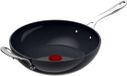 Tefal Jamie Oliver C4711935 Wok/Roerbakpan Rond Zwart/Roestvrijstaal Aluminium