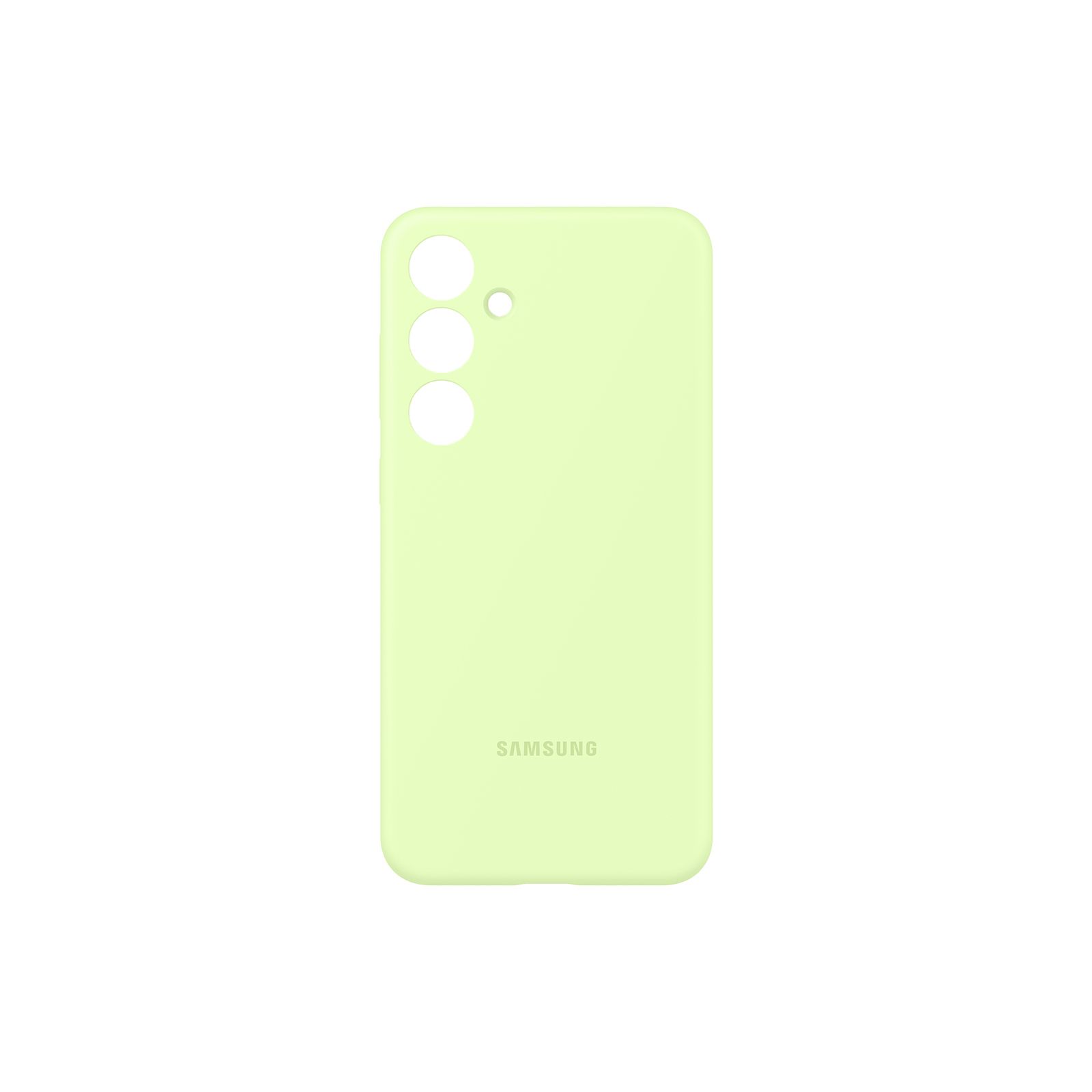 Samsung Silicone Case for Galaxy S24+ - Green