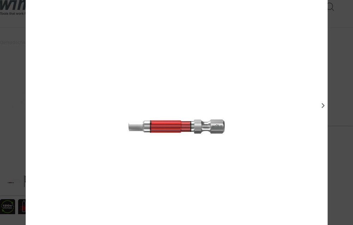 Wiha Bitset TY-bit 49 mm Zeskant (maat 5) 5-delig 1/4 in box - 4010995421267