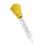 KC Blue Klassieke Vleesbedruiper, Bedruipspuit voor Vlees, 30 centimeter - Glas en Rubber