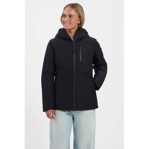 Kjelvik Nela Dames Outdoorjas - Zwart