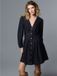 Next - Dames - Denim mini-jurk met aangerimpelde taille - Blauw