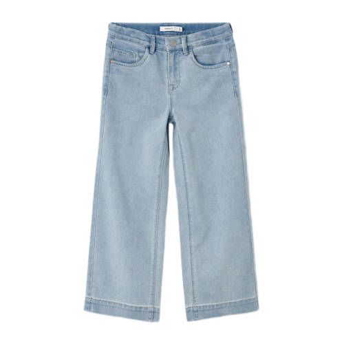 NAME IT KIDS Wide Leg Jeans NKFROSE Light Blue Denim