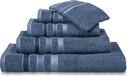 Vandyck Prestige Lines Badlaken - Vintage Blue - 70x140 cm