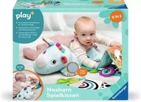 Ravensburger Play+ Nashorn Spielkissen (für die Bauchlage) - ab 0 Monate