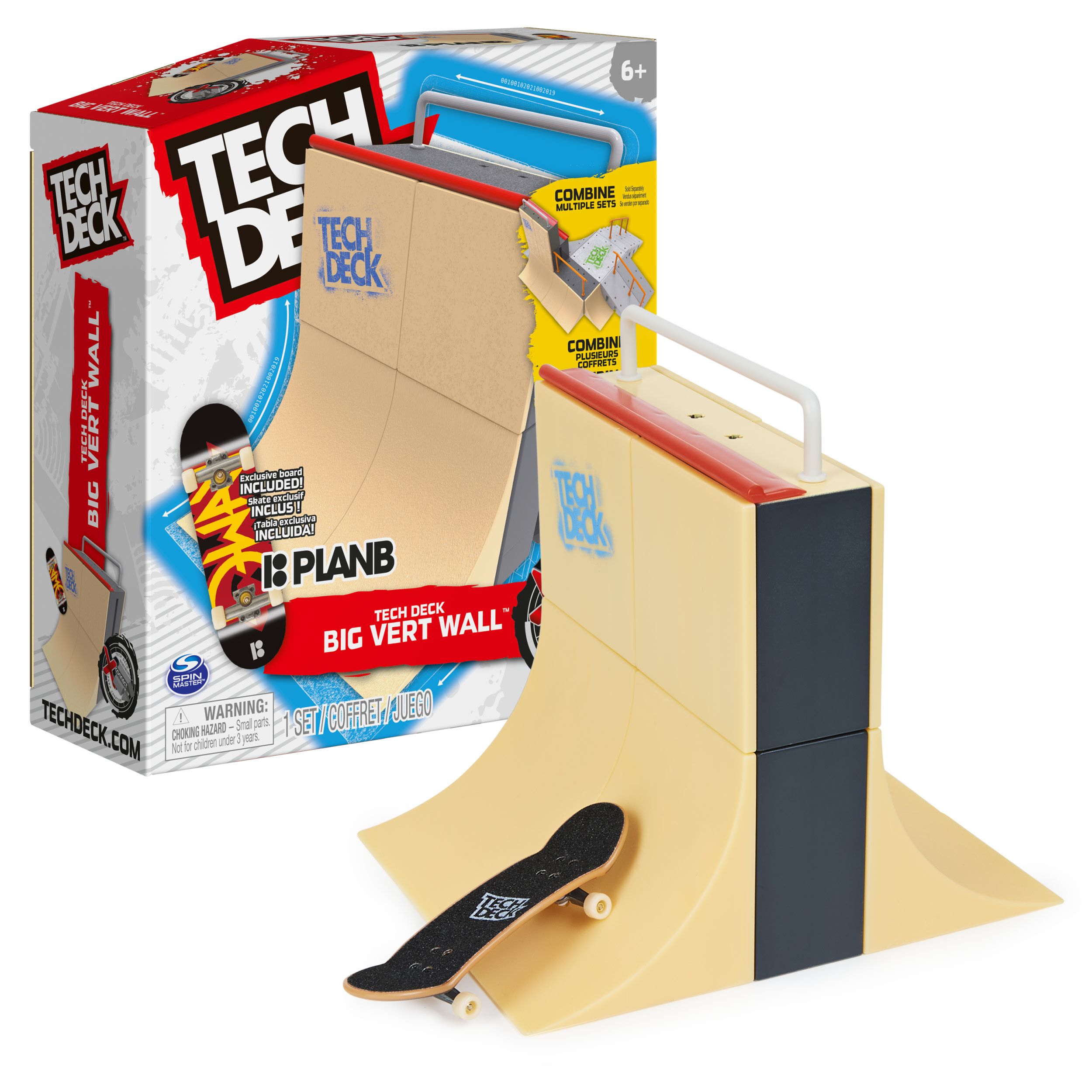 Tech Deck X-Connect Park Creator Big Vert Wall Set