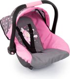 Poppenautostoeltje Bayer Design Autostoeltje Deluxe Car Seat voor poppen - Roze met Fee
