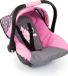 Poppenautostoeltje Bayer Design Autostoeltje Deluxe Car Seat voor poppen - Roze met Fee