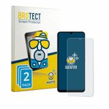 BROTECT - Screenprotector voor vivo Y05 - Folie Beschermfolie matte 2 Stuks