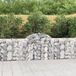 Maison Exclusive - Geknoopte gaasbakken, 6 stuks, 200x30x80/100 cm, verzinkt staal