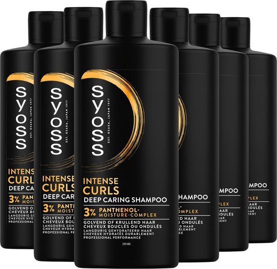 Syoss Curls Shampoo - 6x440ml