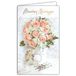 Afie 13-6142 ARGUS kaart met envelop wit Gelukkig Bruiloft glanst in Reliff Rozenboeket de bruid 2 trouwringen hart halsketting parels parelmoer reliëf hartvorm hart sieraden hartvorm hanger hartvorm hartvormige hanger hartvorm hartvormige hanger hartvor