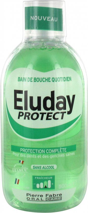 Pierre Fabre Oral Care Eluday Protect Dagelijks Mondwater 500 ml