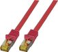 EFB Elektronik MK7001.0,25R netwerkkabel 0,25 m Cat6a S/FTP (S-STP) Rood