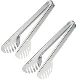 Westmark 2 spaghetti/salade/serveertang, lengte: 23,8 cm elk, roestvrij staal, kleur: zilver