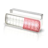 Hella Sea Hawk XL LED Flood lampe de travail - Double couleur (Blanc-Blanc chaud) - 9-33V - 680LM - 12W - Blanc | 2LT 980 950-091