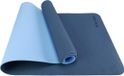 Unyqoos® Tapis de yoga – tapis de fitness antidérapant en TPE 6 mm | 183 x 61 x 0,6 cm pour yoga et pilates, résistant aux déchirures, hydrofuge, avec sangle de transport et sac de rangement, violet/rose/bleu/vert