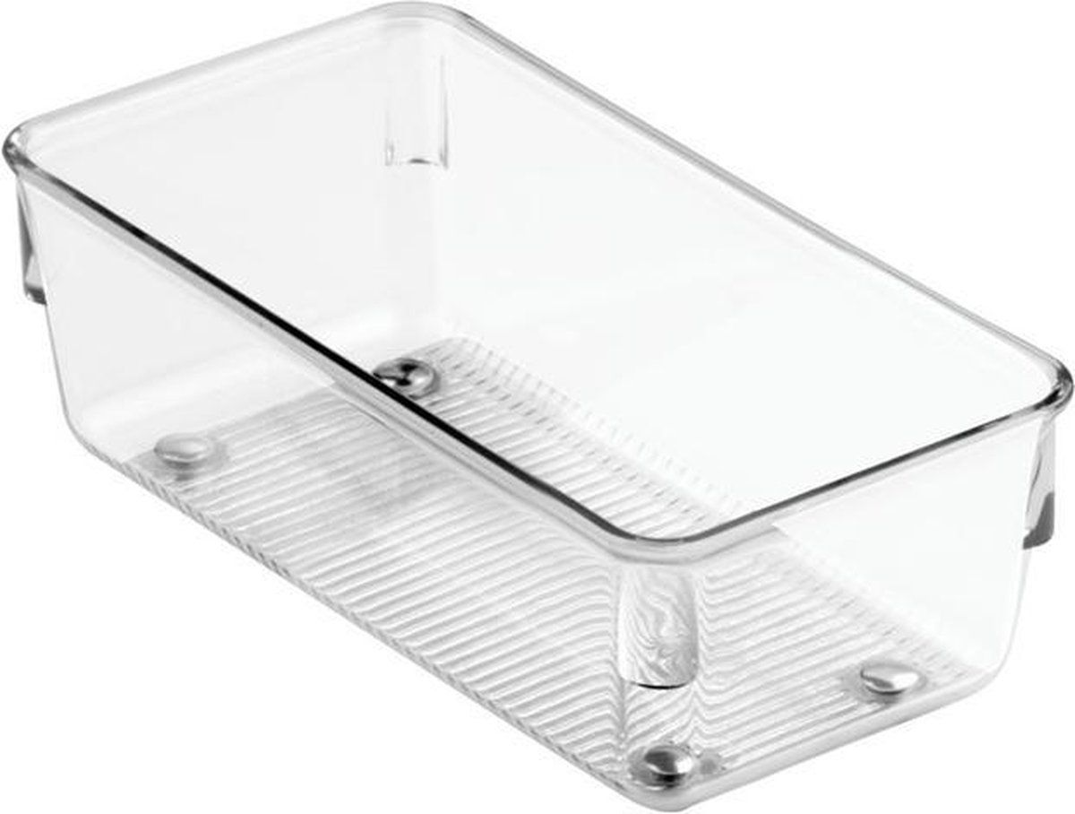 IDesign Lade indeling transparant 5,5 cm hoog