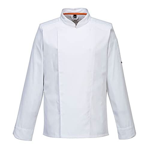 Portwest C838 MeshAir Pro L/S Jacket, White - Size L