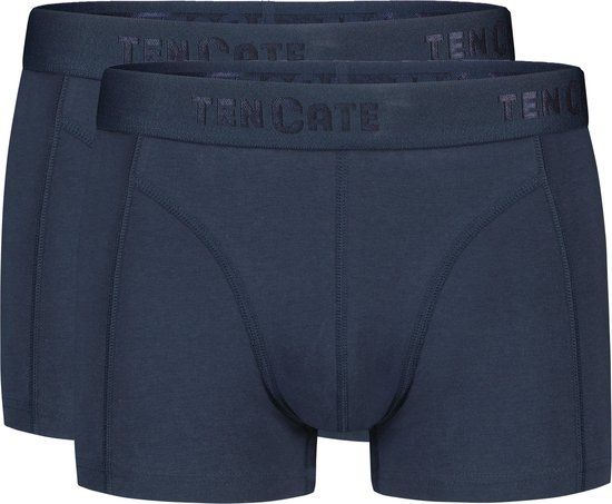 Basics shorty navy 2 pack voor Heren | Maat L