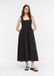 Comma Zwarte Maxi-jurk voor dames