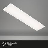 Briloner Plafondlamp LED 22W 2200lm 4000K Blanc 100x25cm