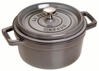 Staub Cocotte - 20 cm - Gietijzer - Grijs