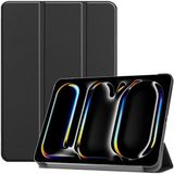 Selected by GSMpunt.nl Apple iPad Pro 13 (2024/2025) Hoes Tri-Fold Book Case met Standaard Zwart