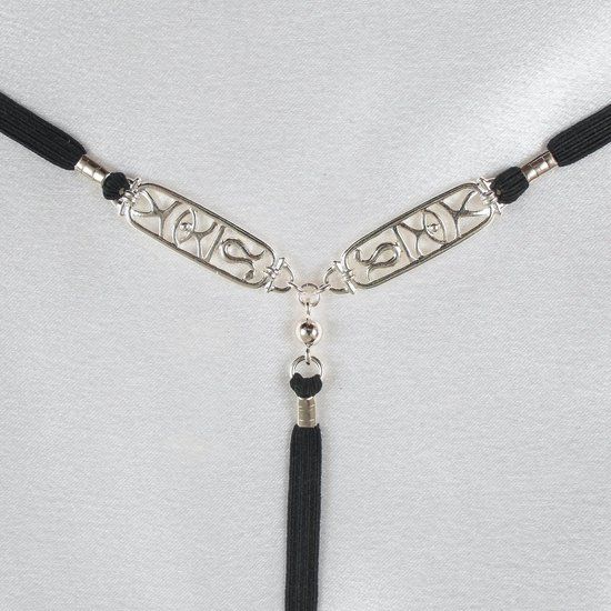 Sylvie Monthulé G-String Sieraad Secret Scarab Zilver