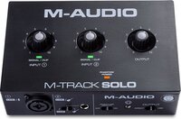 M-Audio M-Track Solo USB Audio Interface - Black