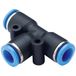 TRU COMPONENTS T-connecteur TC-13863064 PEG8-6 Ø du tube : 8 mm, 6 mm 1 pièce