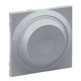 LEGRAND, SEANO afdekking voor universele draaidimmer, zonder neutrale geleider, 300 W, kleur: gelakt aluminium, 765240