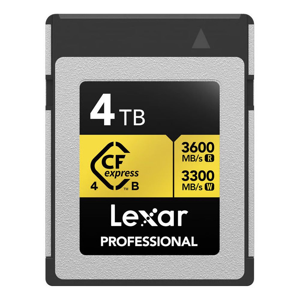 Lexar CFexpress Pro Type B Gold 4.0 Series 4TB