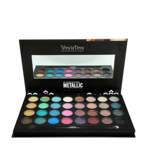 Viva la Diva oogschaduw pallette - Metallic Metallic