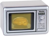 Klein Toys Miele Speelgoed-magnetron - Grijs/Zwart - Met Geluidseffecten