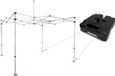 Everest Réservoir d'eau - 14 litres - Pièce de tente pour armature de tente EVEREST