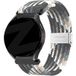 Bandz Bracelet nylon tressé Samsung Galaxy Watch 5 Pro (noir mélangé)