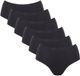 Sloggi GO Daily Cotton Midi 6P Set van 6 Zwart Dames XL