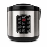 Vivid Green Rijstkoker met Stomer - 1.8L - RVS